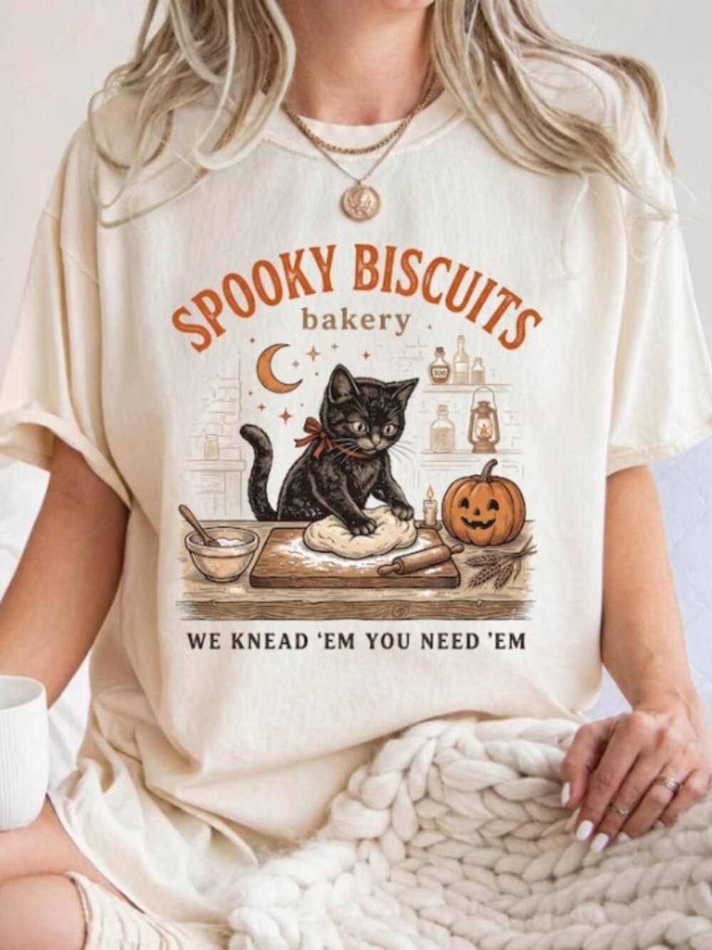 Spooky biscuits Club Shirt, Funny Cat Dad Shirt